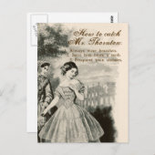 Carte Postale Comment attraper M. Thornton (Devant / Derrière)