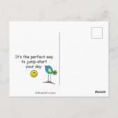 Carte Postale Comment Commencer Votre Journée_ (Dos)