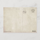 Carte Postale Comment du passé ! (Dos)