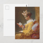 Carte Postale Comment être une reine (Devant / Derrière)