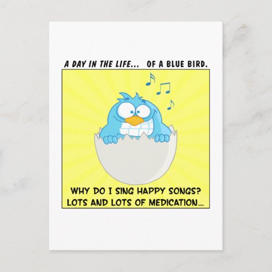 Carte Postale Comment faire chanter les employés comme des oisea (Devant)