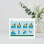 Carte Postale Comment faire pour Swaddle (Debout devant)