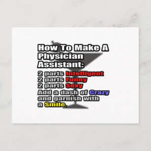 Carte Postale Comment faire un assistant médical