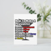 Carte Postale Comment faire un physiatre .. Drôle (Debout devant)