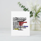 Carte Postale Comment faire un radiologue (Debout devant)
