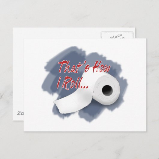 Carte Postale comment-je-roule (Devant / Derrière)