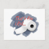 Carte Postale comment-je-roule (Devant)