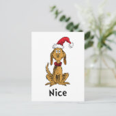 Carte Postale Comment le Grinch a volé Noël | Max est gentil (Debout devant)