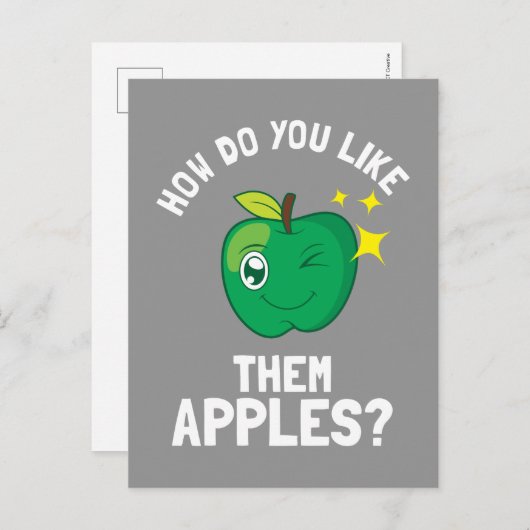 Carte Postale Comment Les Aimez-Vous ? (Devant / Derrière)