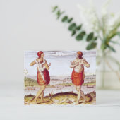 Carte Postale Comment les femmes de Dasamonquepeuc (Debout devant)