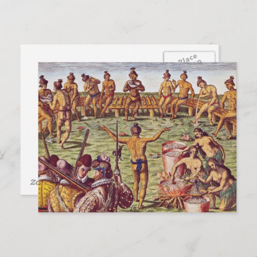 Carte Postale Comment les habitants de Floride ont pris des déci (Devant / Derrière)