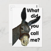 Carte Postale Comment m'as-tu appelée ? (Devant / Derrière)