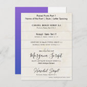 Carte Postale Comment Paire Des Polices Cours De Conception D'In (Devant / Derrière)