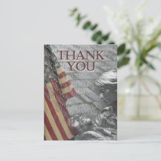 Carte Postale Comment remercier les anciens combattants (Debout devant)