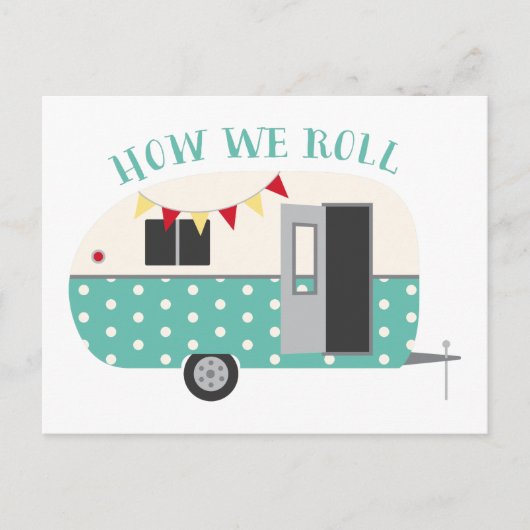 Carte Postale Comment rouler (Devant)