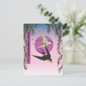 Carte Postale Comment un moineau peut-il connaître les aspiratio (Debout devant)