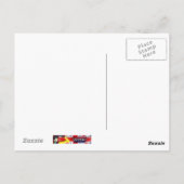 Carte Postale Comment Vas-Tu ? Note Card, Bonjour (Dos)