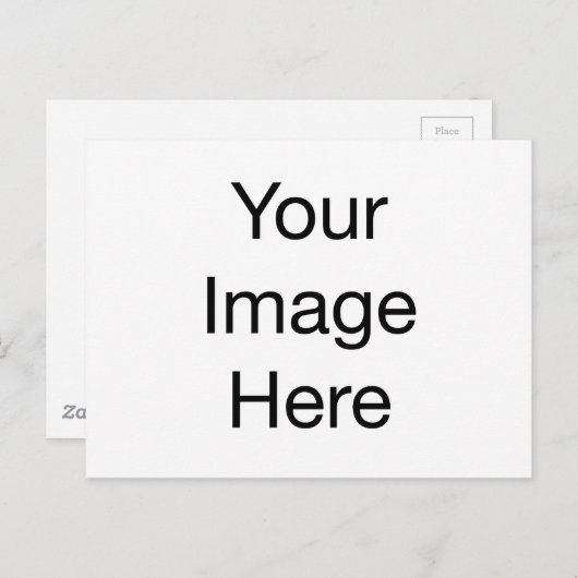 Carte Postale commerçant (Devant / Derrière)