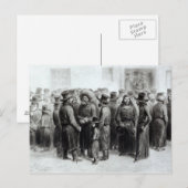 Carte Postale Commerçants et marchands juifs (Devant / Derrière)