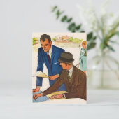 Carte Postale commerce (Debout devant)