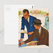 Carte Postale commerce (Devant / Derrière)
