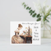 Carte postale commerciale de l'entreprise de marke (Debout devant)