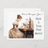 Carte postale commerciale de l'entreprise de marke (Devant / Derrière)