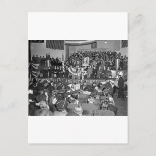 Carte Postale Commission Amérique (Devant)