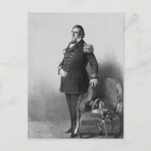 Carte Postale Commodore Matthew Calbraith Perry