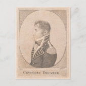 Carte Postale Commodore Stephen Decatur (Devant)
