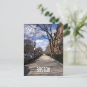 Carte Postale Commonwealth Avenue (Debout devant)