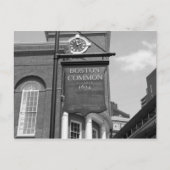 Carte postale commune de Boston (Devant)