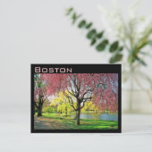 Carte postale commune de Boston (Debout devant)