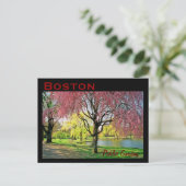 Carte postale commune de Boston - Customisée (Debout devant)