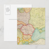 Carte Postale Communications de l'Europe orientale (Devant / Derrière)