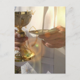 Carte postale communion