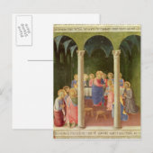 Carte Postale Communion des Apôtres, 1451-53 (Devant / Derrière)