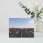 Carte Postale Commute matinale I-787 (Debout devant)