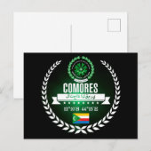 Carte Postale Comores (Devant / Derrière)