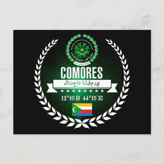 Carte Postale Comores (Devant)