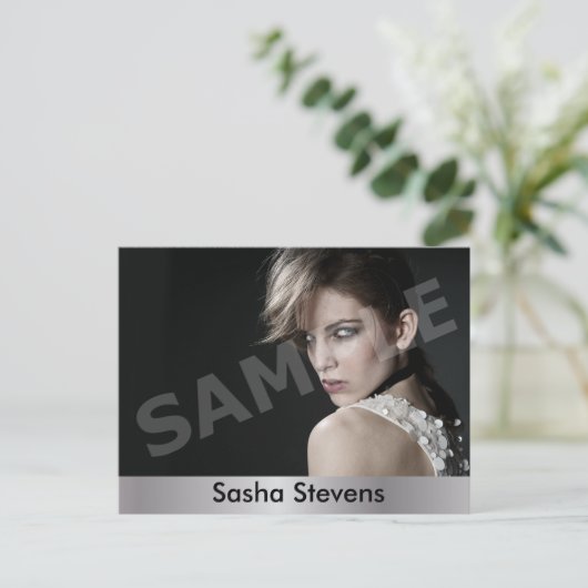 Carte postale Comp. Capture d'écran à 2 faces et m (Debout devant)