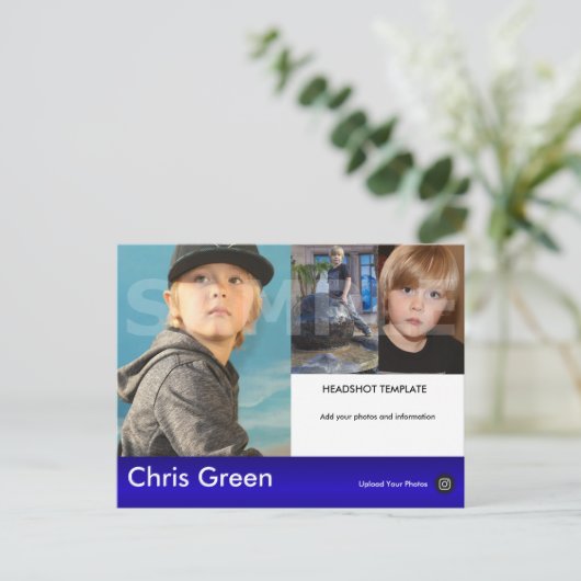 Carte postale Comp. modèle enfant (Debout devant)