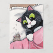 Carte Postale Compagnon endormi (Devant)