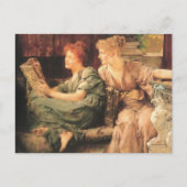 Carte Postale Comparaisons en détail par Lawrence Alma-Tadema (Devant)