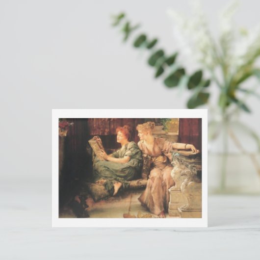Carte Postale Comparaisons par Lawrence Alma-Tadema (Debout devant)
