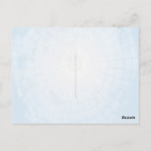 Carte Postale Compas Moderne Élégant pour Promotion d'Entreprise (Dos)