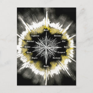 Carte Postale Compas spirituel