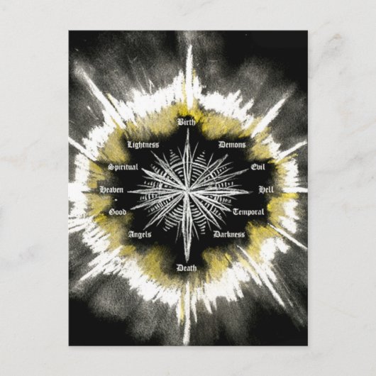 Carte Postale Compas spirituel (Devant)