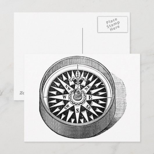 Carte postale - Compass Mariner (Devant / Derrière)