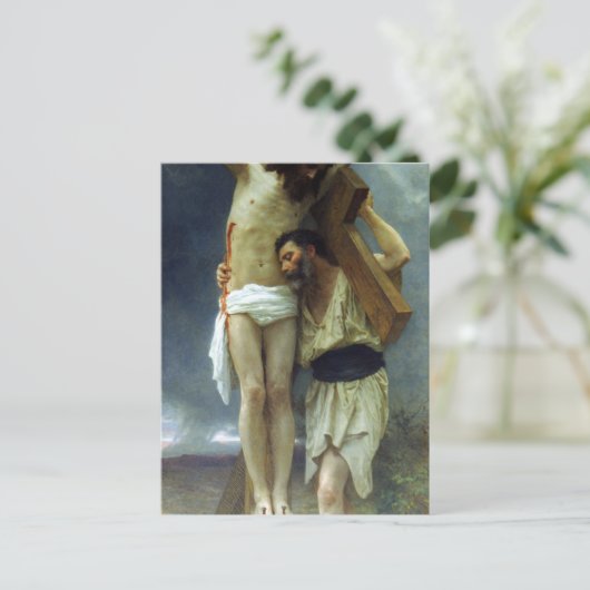 Carte Postale Compassion de William-Adolphe Bouguereau (Debout devant)